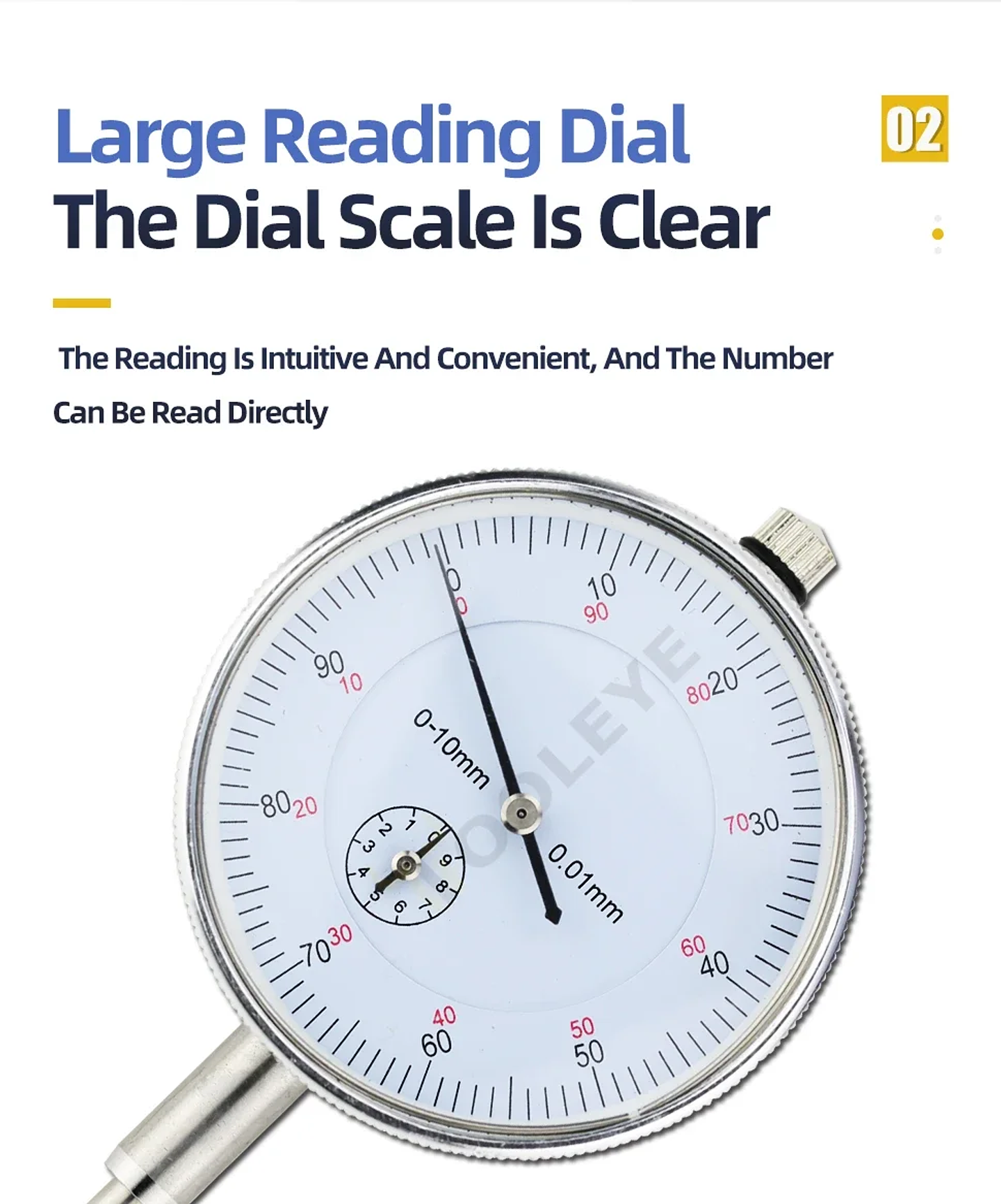 High-Precision Dial Indicator & Magnetic Base Holder Kit 22