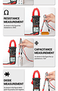 Digital Clamp Meter | 4000 Counts AC Current Multimeter with NCV & Capacitance - thumbnail 15
