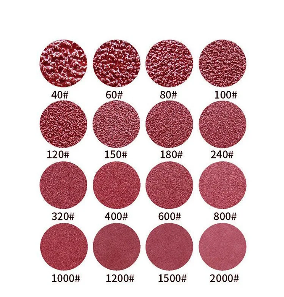 5-Inch 8-Hole Sanding Discs | Premium Aluminium Oxide Hook & Loop Sandpaper Set 20