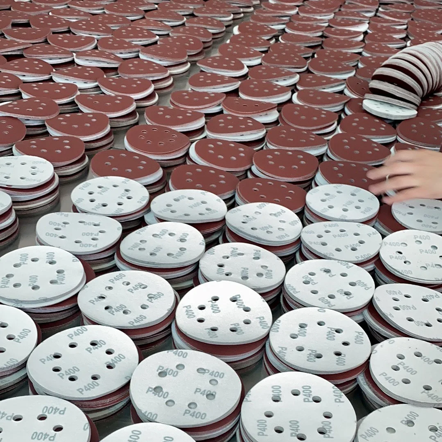 5-Inch 8-Hole Sanding Discs | Premium Aluminium Oxide Hook & Loop Sandpaper Set 22