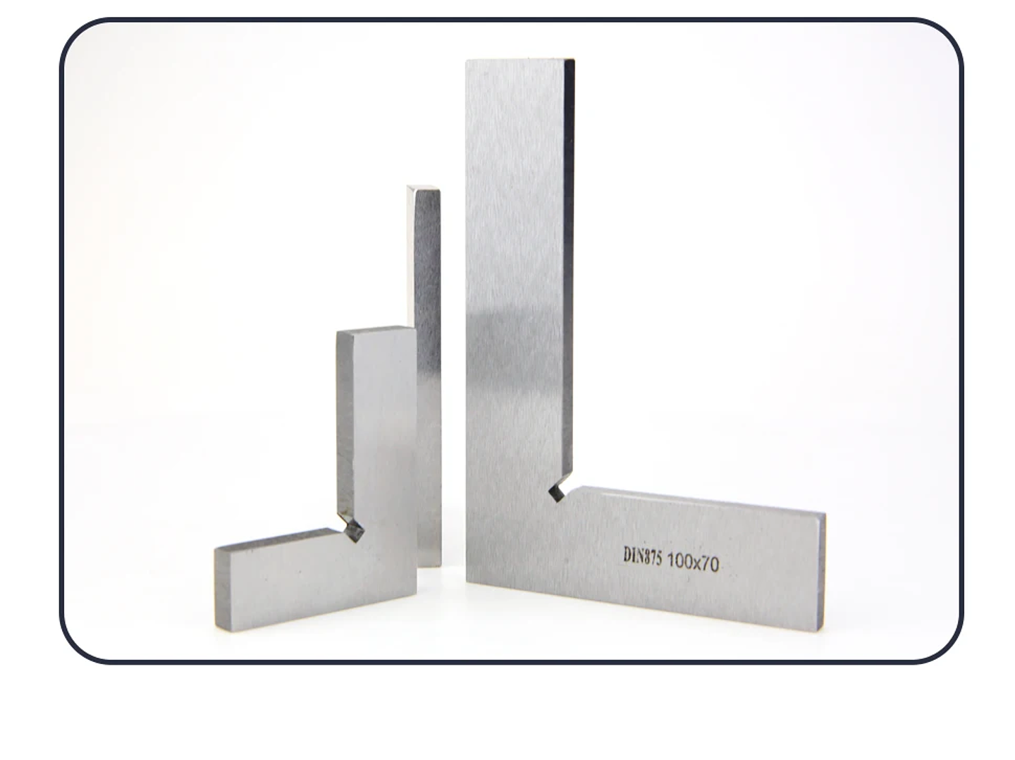 Industrial Carbon Steel 90-Degree Carpenter Square | L-Shaped Precision Try Square 31