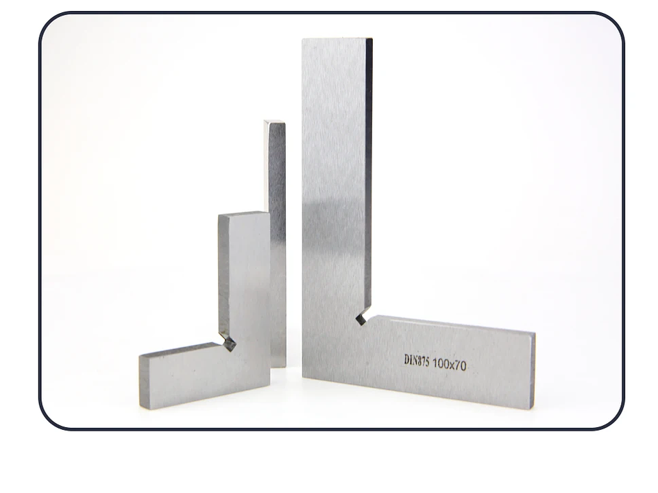 Industrial Carbon Steel 90-Degree Carpenter Square | L-Shaped Precision Try Square 31