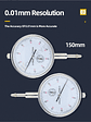 High-Precision Dial Indicator & Magnetic Base Set | Industrial Concentricity Gauge - thumbnail 22
