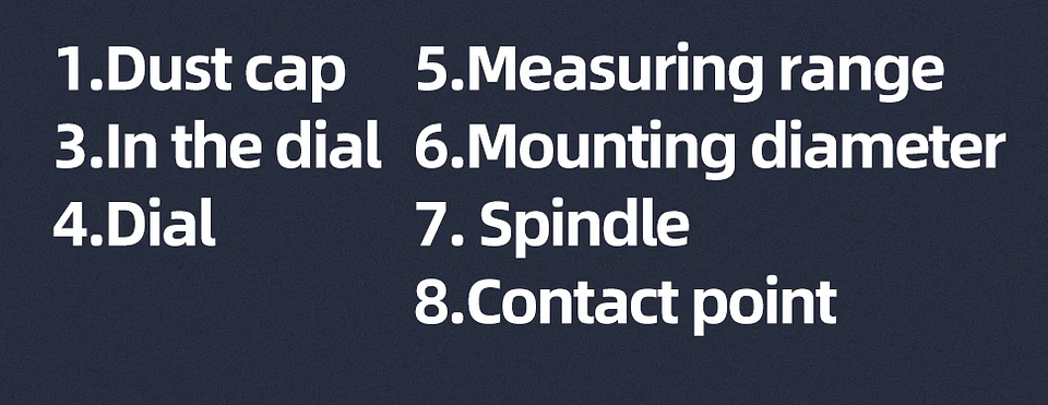 High-Precision Dial Indicator & Magnetic Base Set | Industrial Concentricity Gauge 26