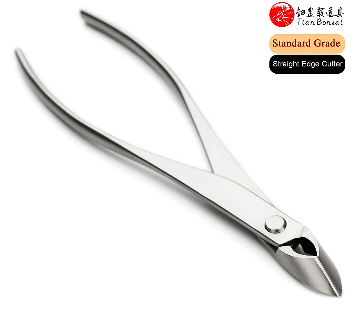 Standard Grade Straight Edge Branch Cutter | 3Cr13 Alloy Steel Bonsai Pruning Tool 24