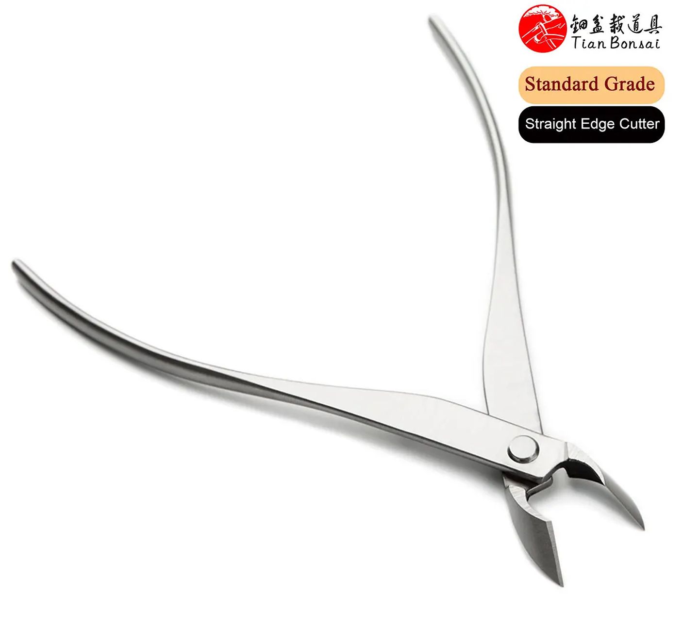 Standard Grade Straight Edge Branch Cutter | 3Cr13 Alloy Steel Bonsai Pruning Tool 25