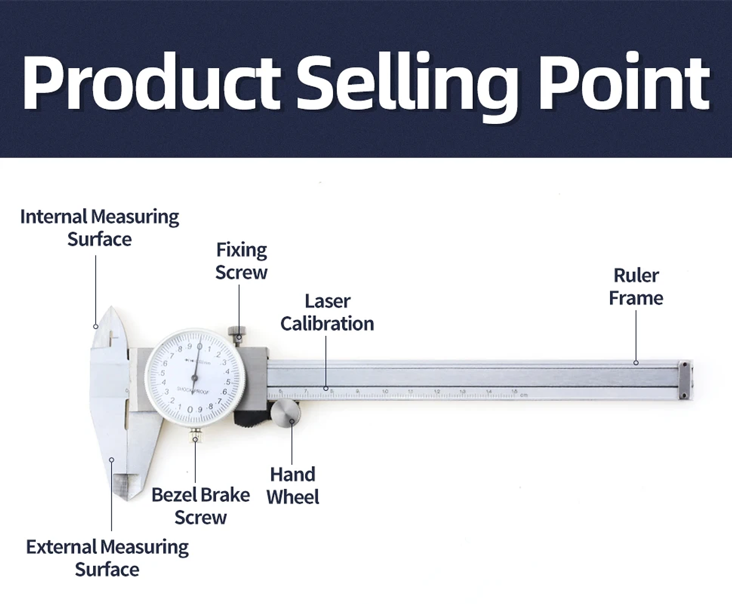 Precision 150mm Digital Caliper | Professional Stainless Steel Micrometer Gauge 37