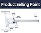 Precision 150mm Digital Caliper | Professional Stainless Steel Micrometer Gauge - thumbnail 37