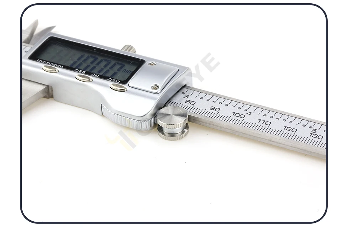 Precision 150mm Digital Caliper | Professional Stainless Steel Micrometer Gauge 45
