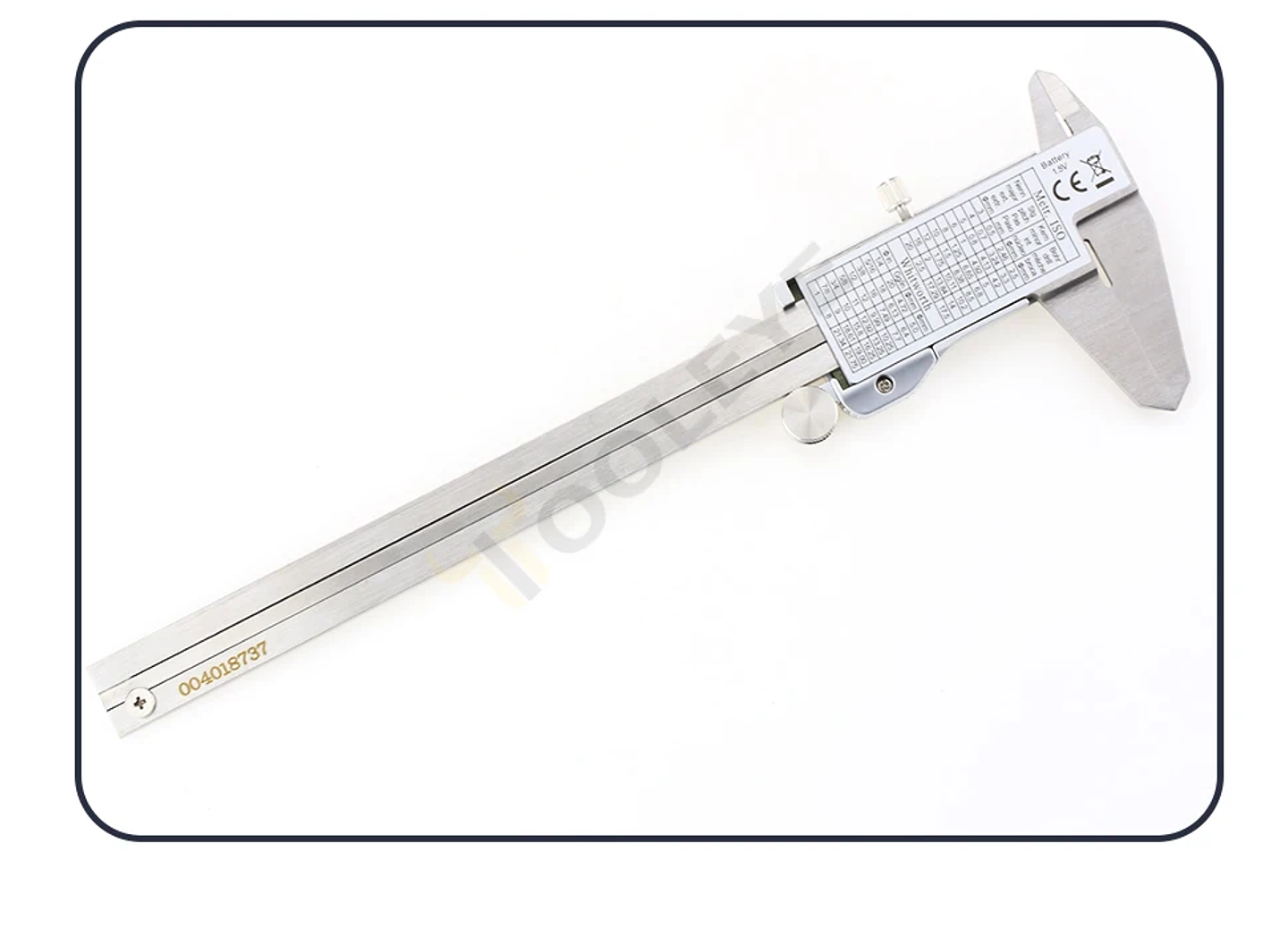 Precision 150mm Digital Caliper | Professional Stainless Steel Micrometer Gauge 46