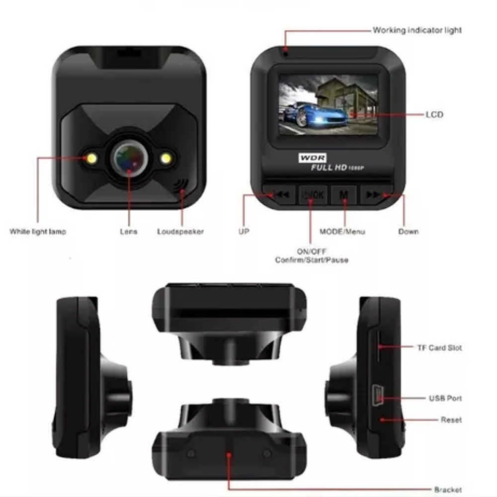 Camara para Automovil DVR 5