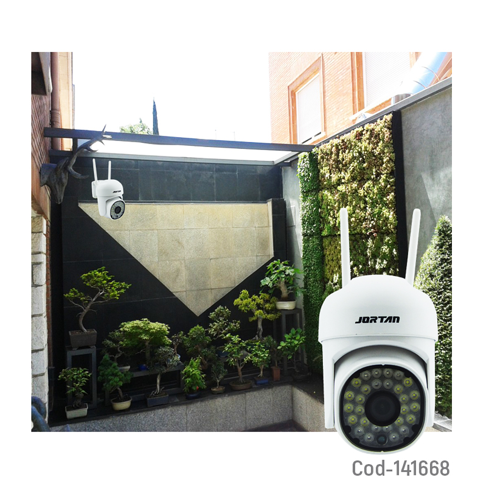 Camara De Vigilancia IP WIFI Con 28 LED Marca JORTAN Modelo 8161 3