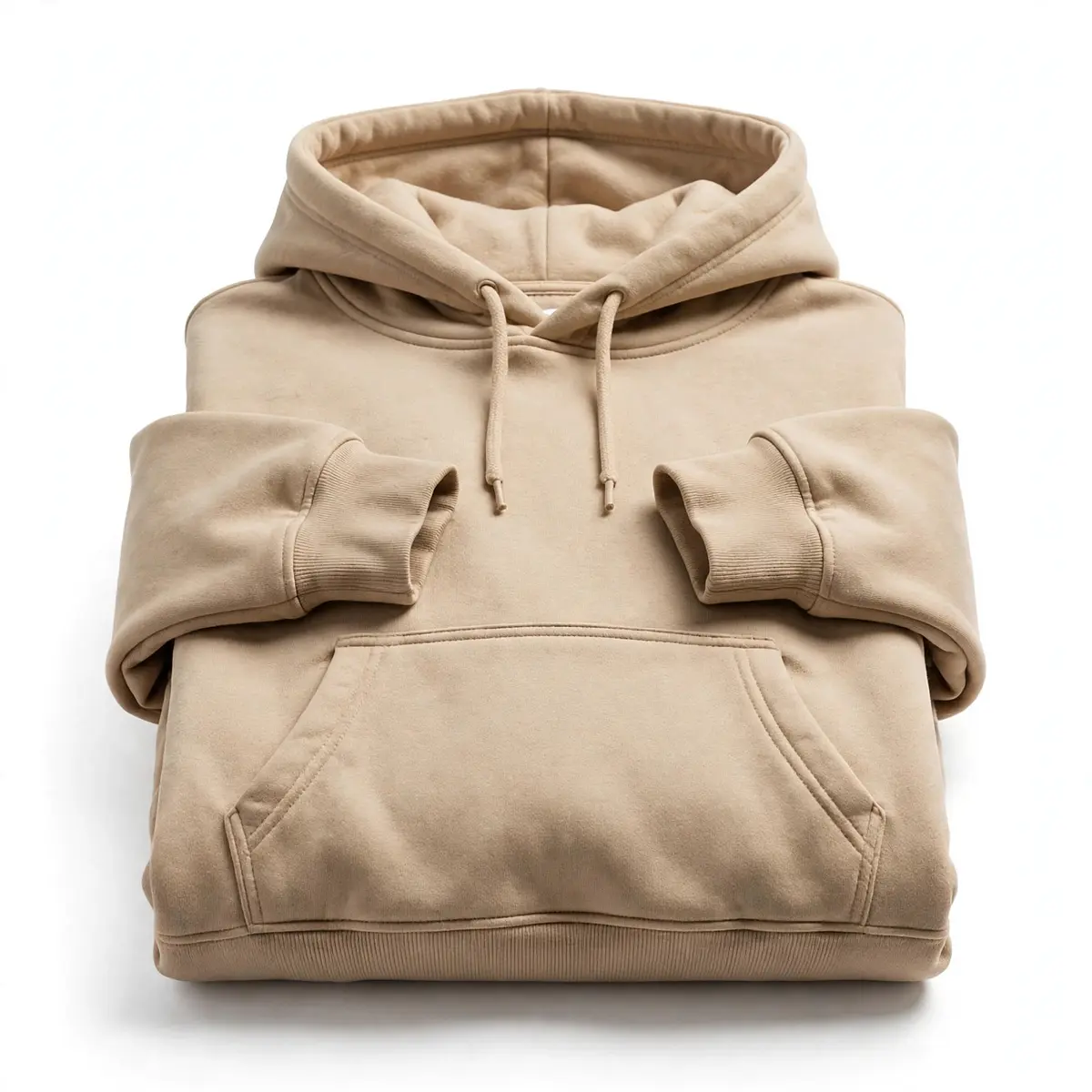 Poleron beige talla 