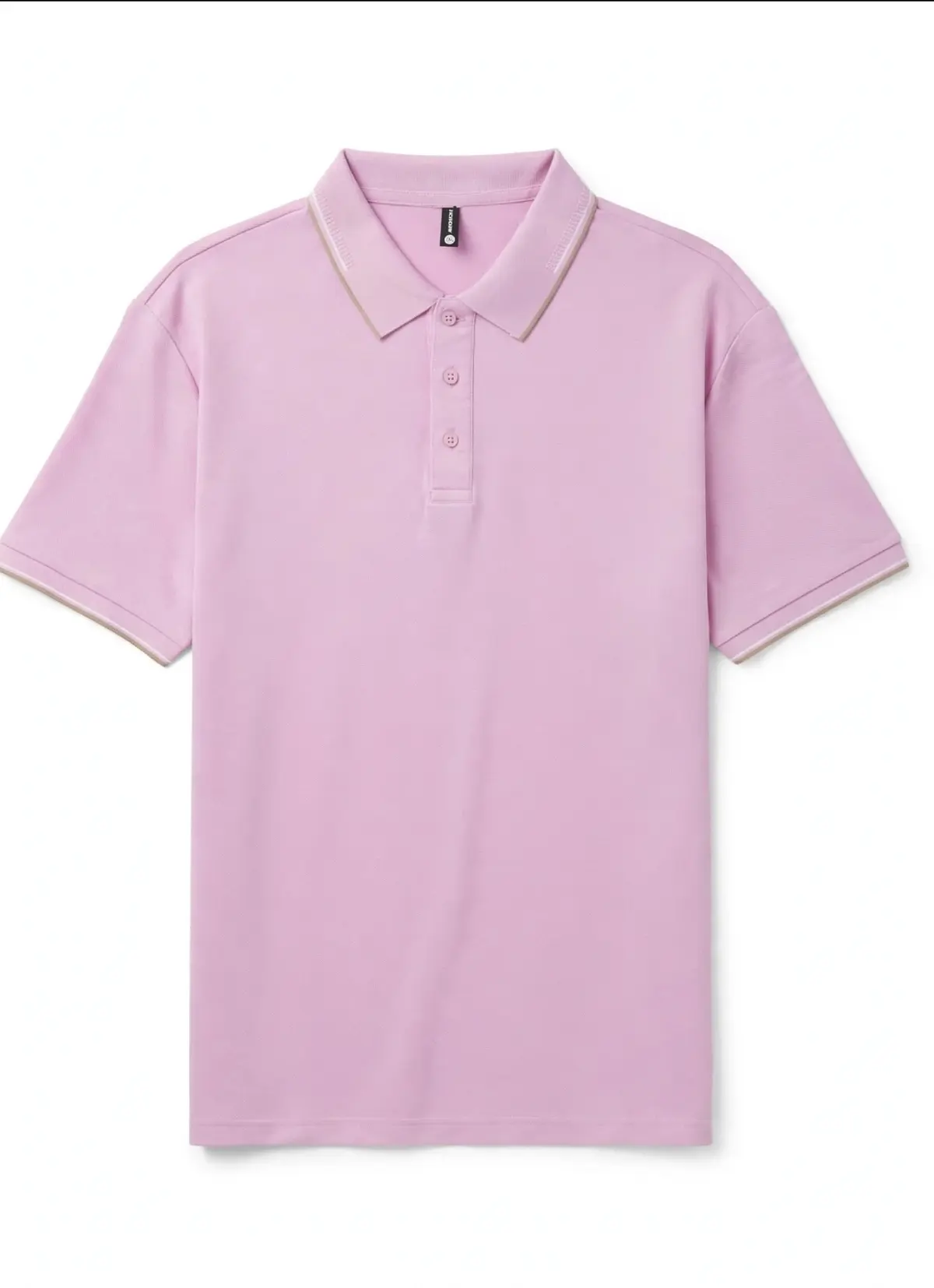 Polo Oversize Rosado Lila