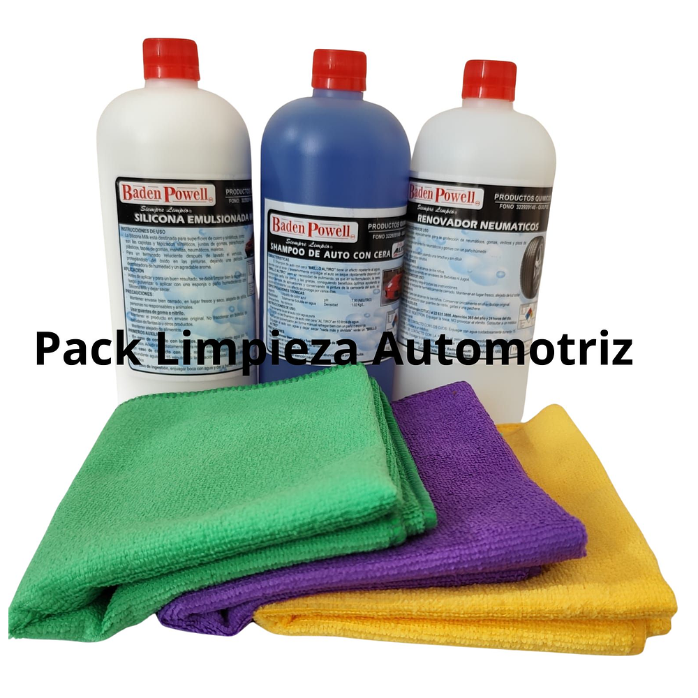 Kit de Limpieza para Automóvil Detailing.