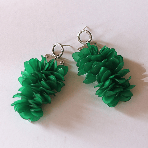 Aros Verdes Colgante
