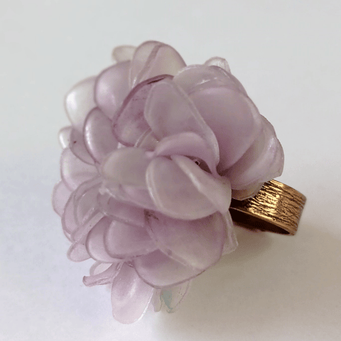 Anillo rosa cobre