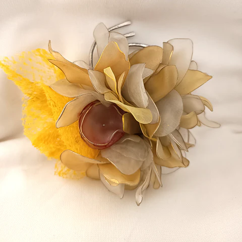 Broche Halo Dorado
