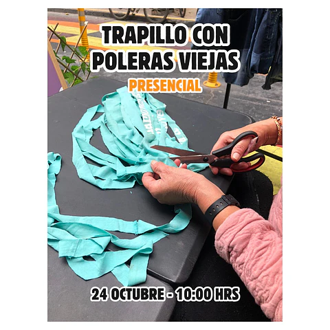 Trapillo con poleras viejas