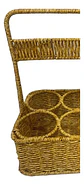 Cesta De Mimbre Colgante Portavasos 33cm - Miniatura 4