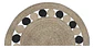 Alfombra De Yute Redonda 120 Cm Nm - Miniatura 2