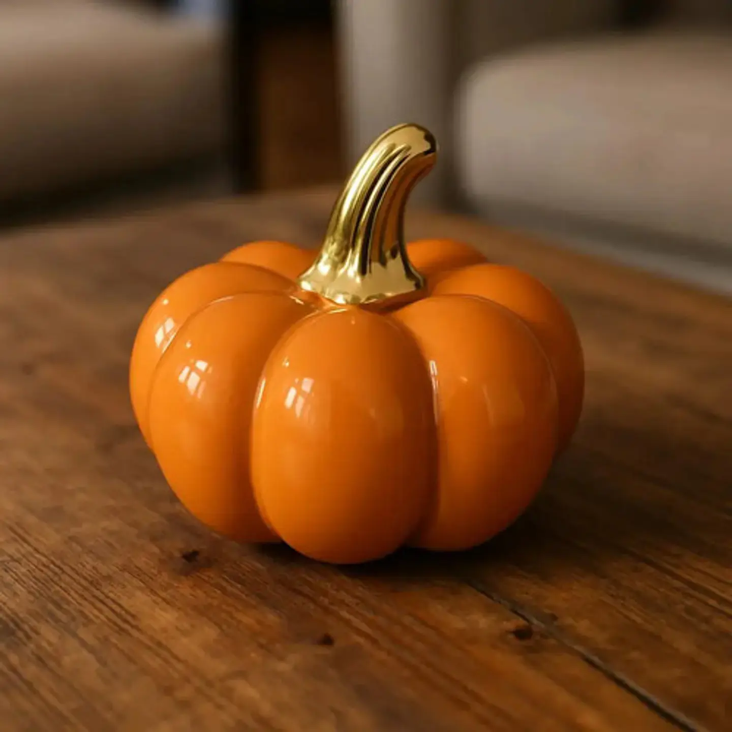 Adorno Decorativo En Forma De Calabaza 1