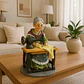 Figura Abuelita En Una Maquina De Coser - Miniatura 4