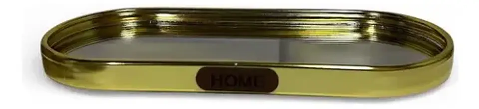 Bandeja Decorativa Dorada Home  Elegancia Que Transforma 8