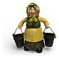 Figura Decorativa Campesina Con Baldes - Miniatura 2
