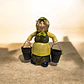 Figura Decorativa Campesina Con Baldes - Miniatura 3