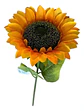 Girasol Artificiales Flor Decoración Hogar 63cm Vara - Miniatura 1