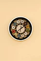 Reloj Pared  30 Cm Silencioso  Redondo Blanco Moderno - Miniatura 1