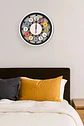 Reloj Pared  30 Cm Silencioso  Redondo Blanco Moderno - Miniatura 3