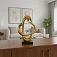 Adorno Figura Decorativa Calada Con Esfera  Elegancia - Miniatura 5