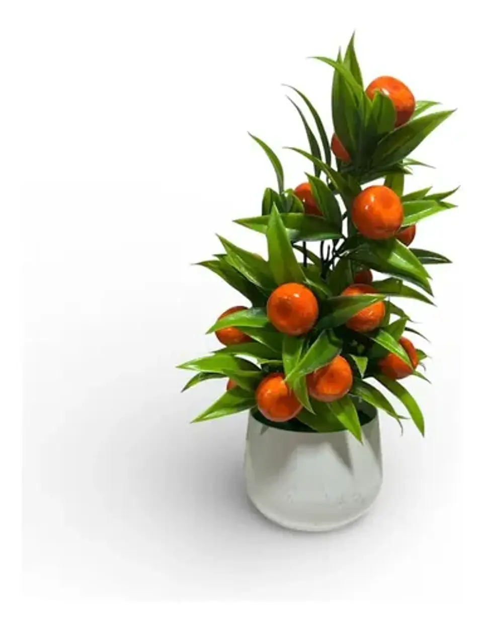 Elegante Planta Decorativa Con Detalles Frutales 3