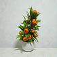 Elegante Planta Decorativa Con Detalles Frutales - Miniatura 4