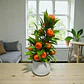 Elegante Planta Decorativa Con Detalles Frutales - Miniatura 5