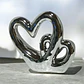 Figura Decorativa Corazones Entrelazados  Amor Y Elegancia - Miniatura 4