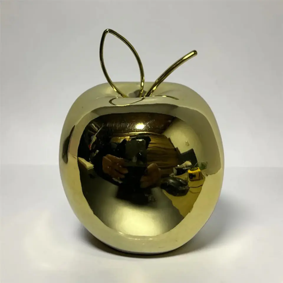 Escultura Frutal Figura Decorativa En Forma De Manzana 5