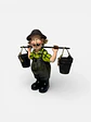 Figura Decorativa Campesino Con Baldes - Miniatura 2