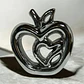 Figura Decorativa Manzana Con Corazón  Elegancia - Miniatura 6