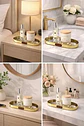 Bandeja Decorativa Dorada Home  Elegancia Y Estilo - Miniatura 4