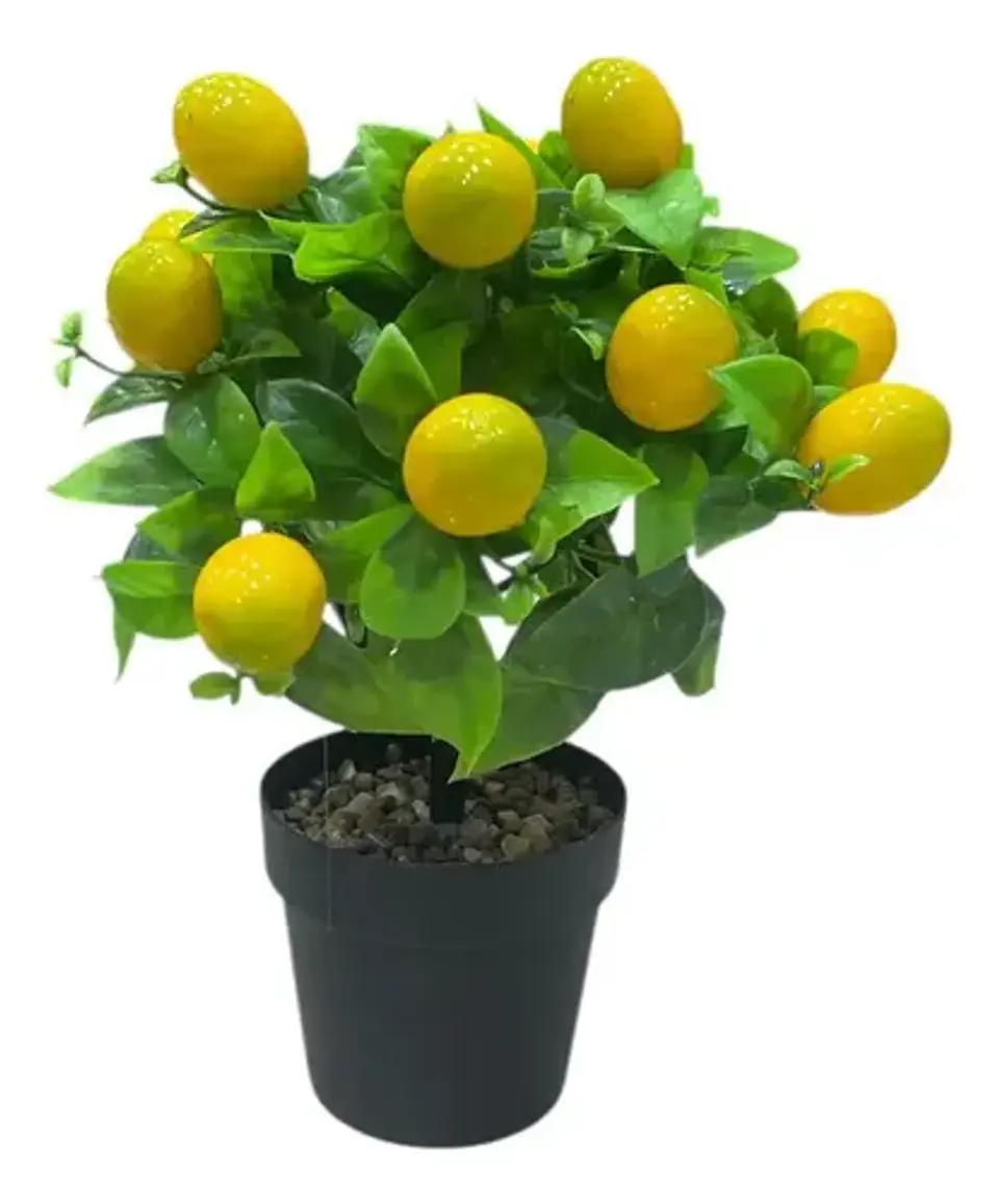 Planta Artificial Simulacion Bonsai De Limonero 1