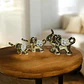 Set Decorativo De Elefantes Familia  Estilo, Unión Y Buena - Miniatura 1