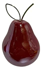 Escultura Frutal Figura Decorativa Pera - Miniatura 2