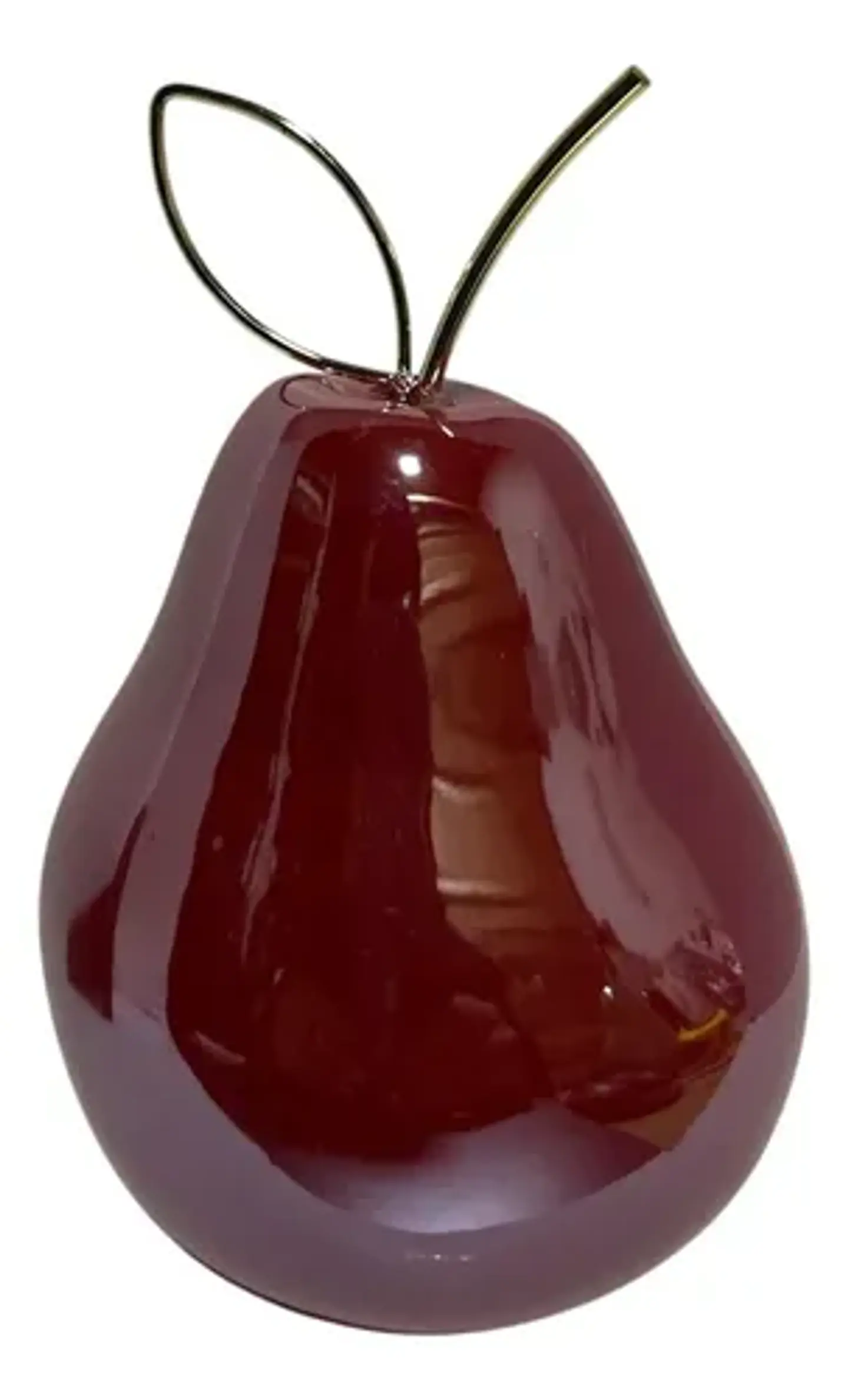 Escultura Frutal Figura Decorativa Pera 4