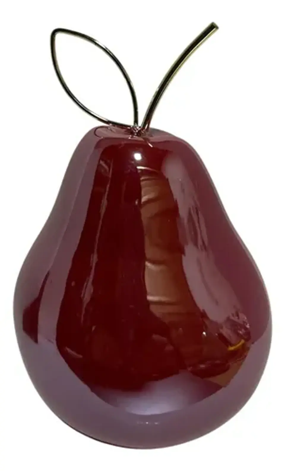 Escultura Frutal Figura Decorativa Pera 4