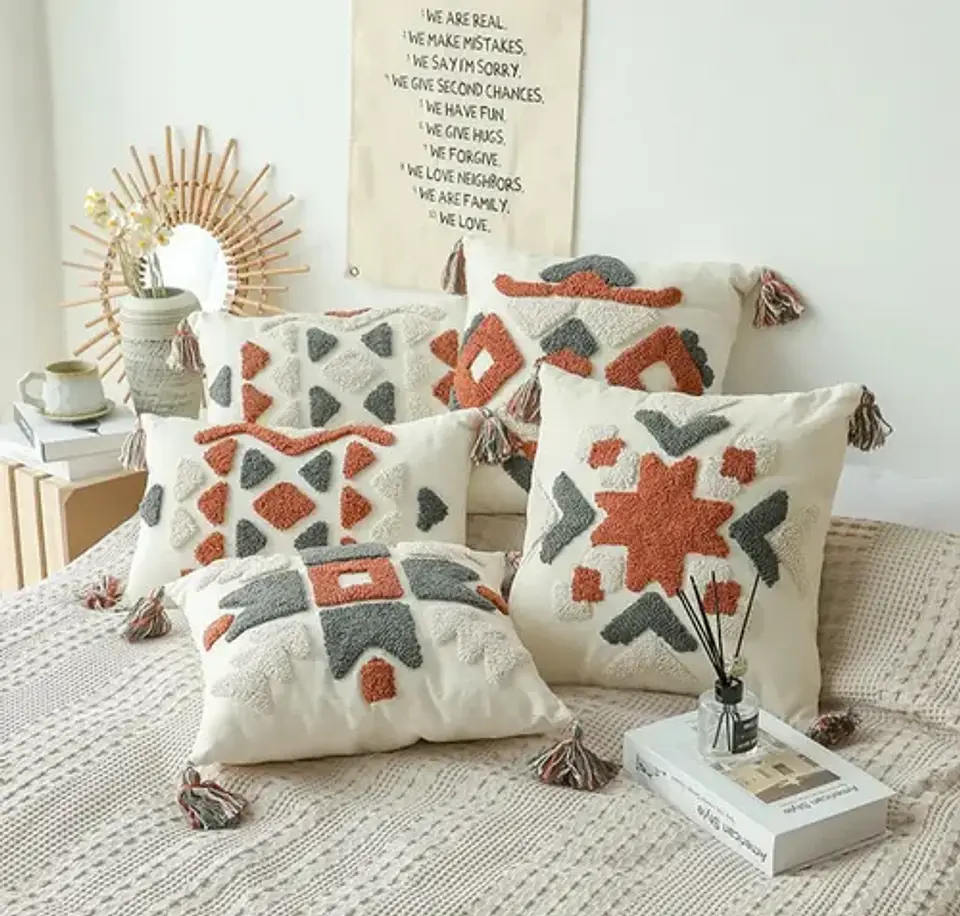 Fundas Decorativas Excelente Calidad 45x45 4