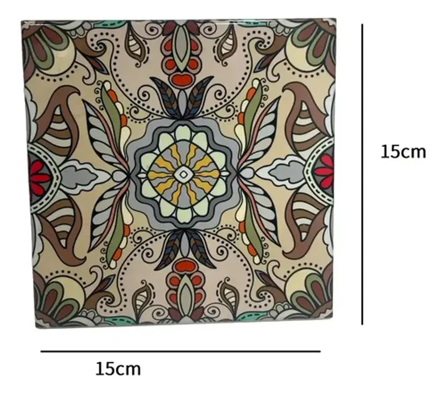 Mandalas De Ceramica 15x15 2