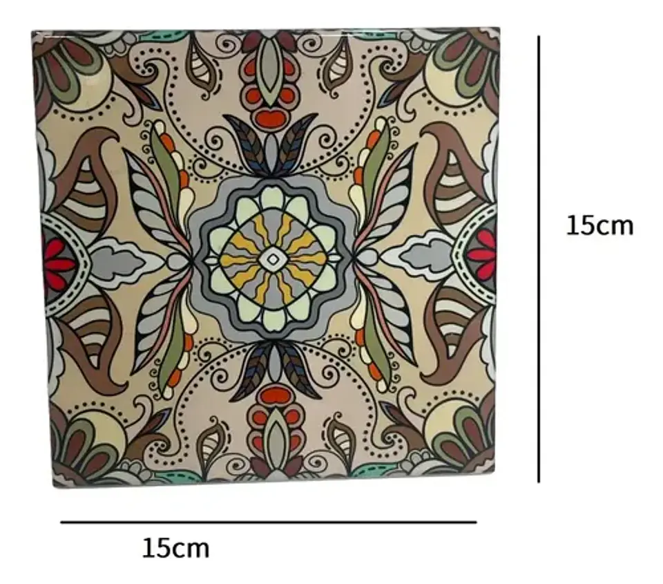 Mandalas De Ceramica 15x15 2